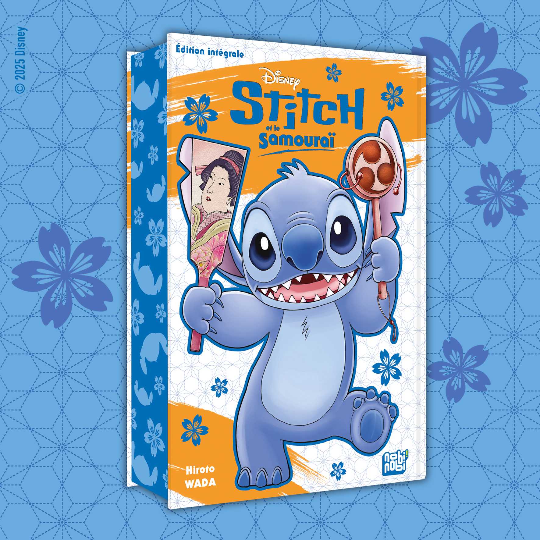 Slider mobile Intégrale Stitch et le samouraï