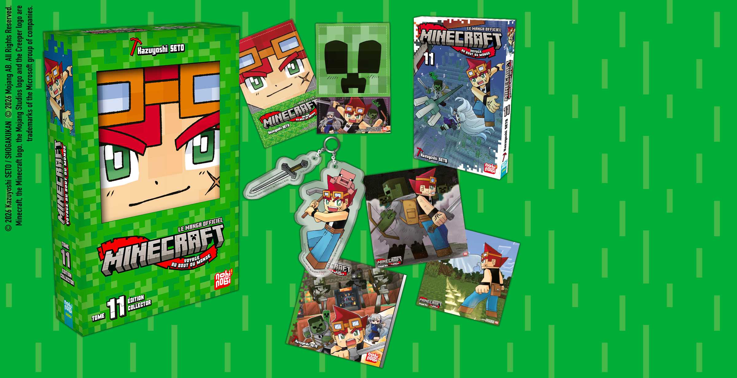Slider Minecraft - Voyage au bout du monde collector 