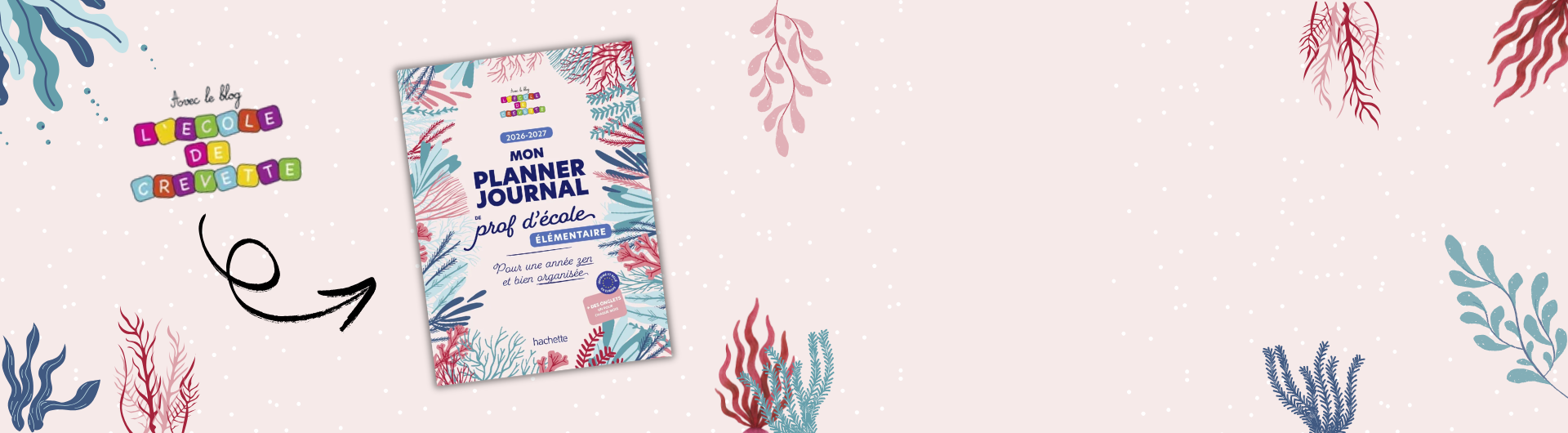 slider mon planner élémentaire 2026