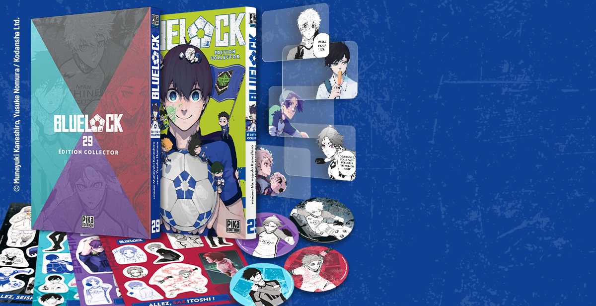 Slider Blue Lock tome 29 édition collector