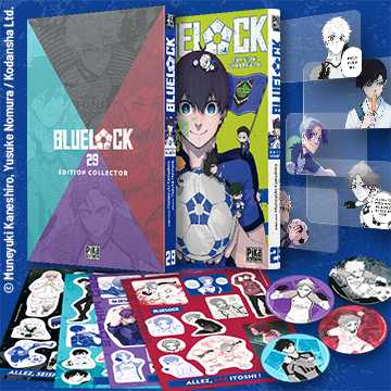 Slider mobile Blue Lock tome 29 édition collector