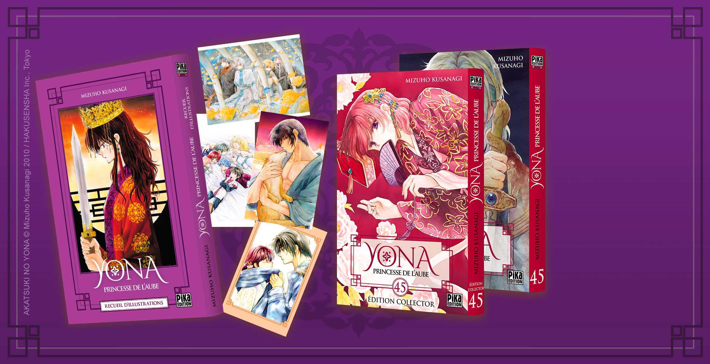 Slider Yona, Princesse de l'Aube Tome 45 collector