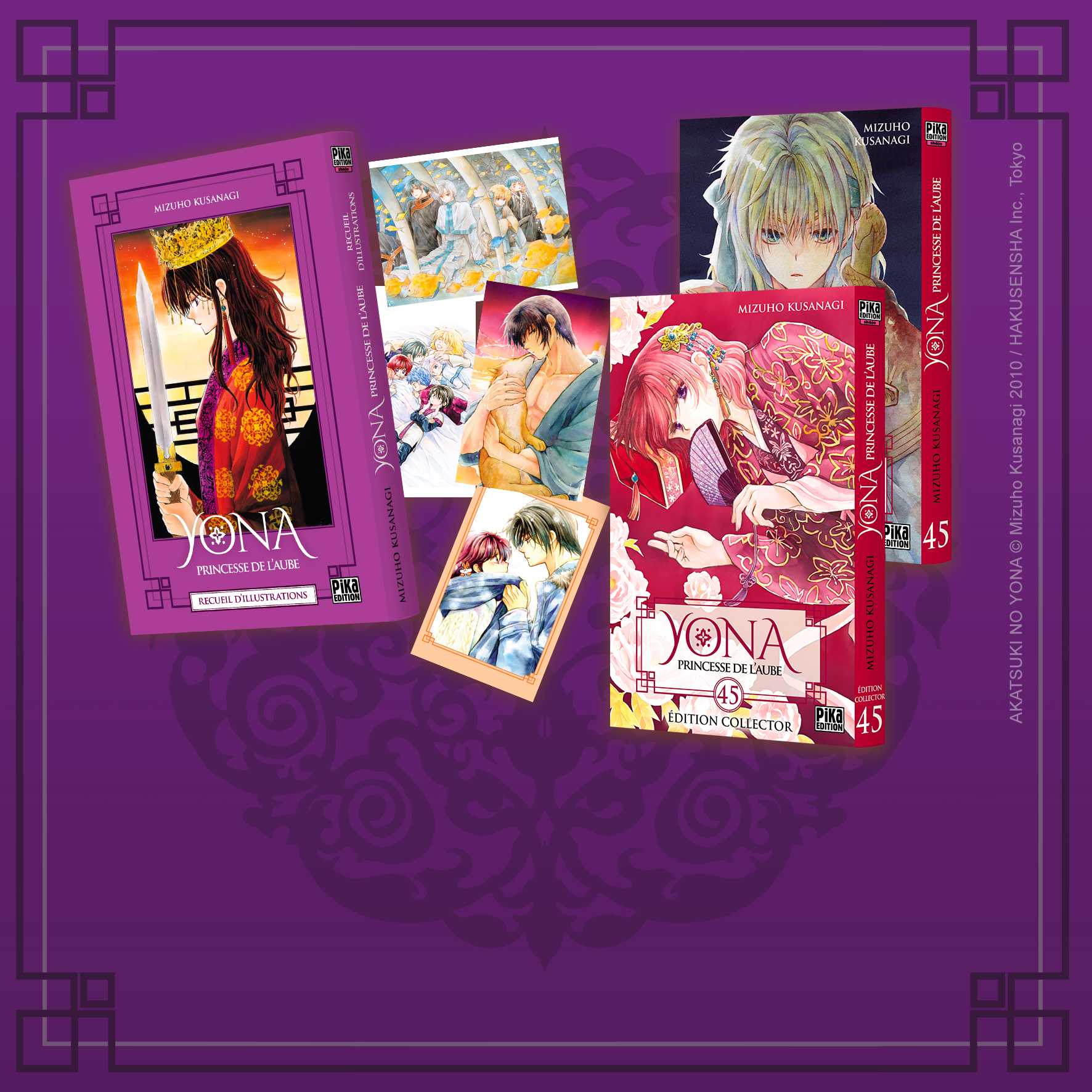 Slider mobile Yona, Princesse de l'Aube tome 45 collector