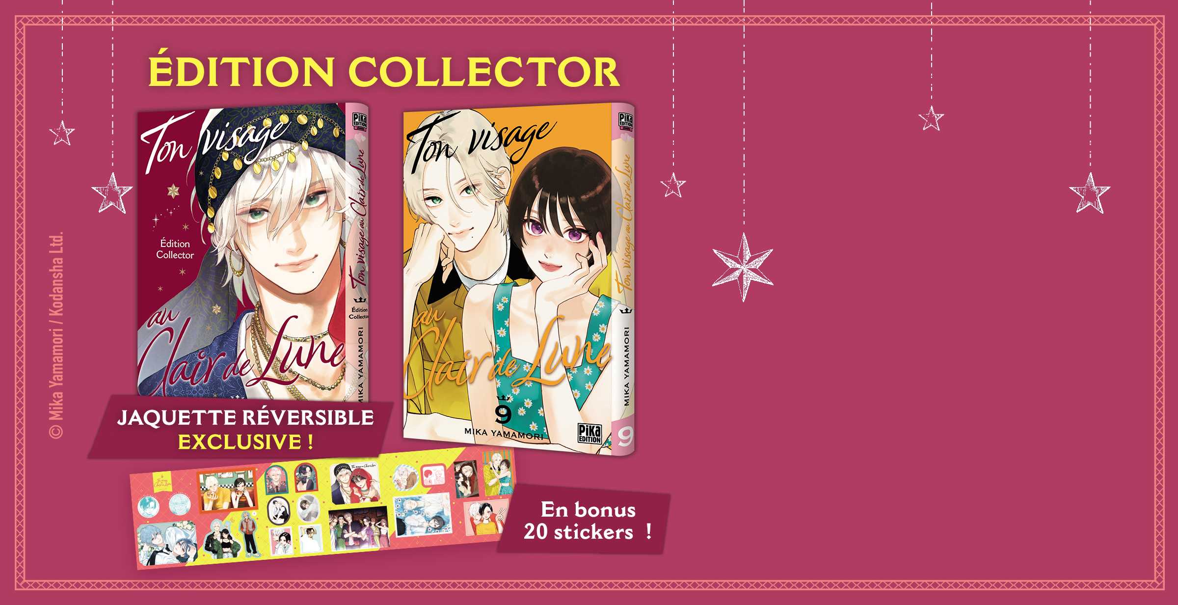 Slider tome 9 collector Ton visage au clair de lune