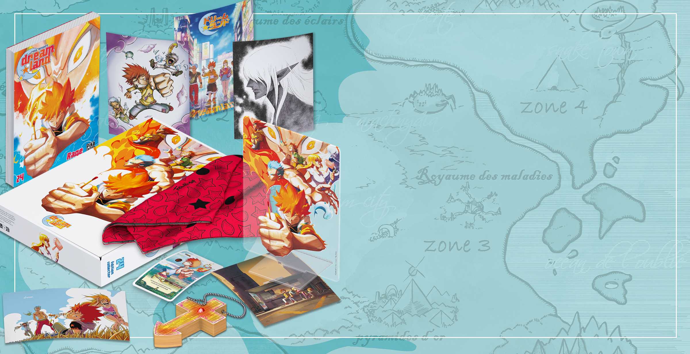 Slider bannière Dreamland tome 24 édition collector