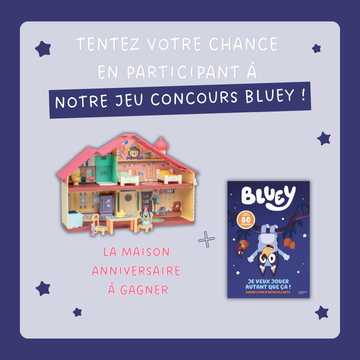 Jeu concours Bluey Avril 2026