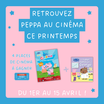 Retrouvez Peppa au cinéma !