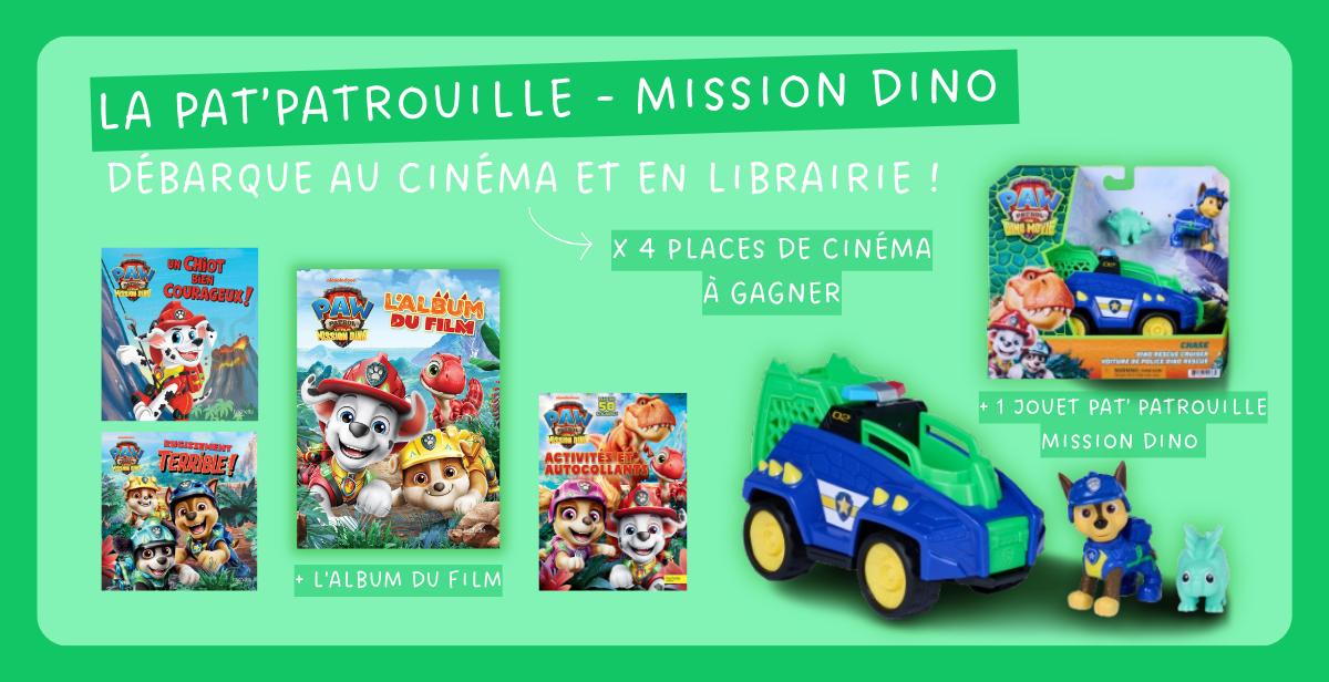 Pat Patrouille Mission Dino