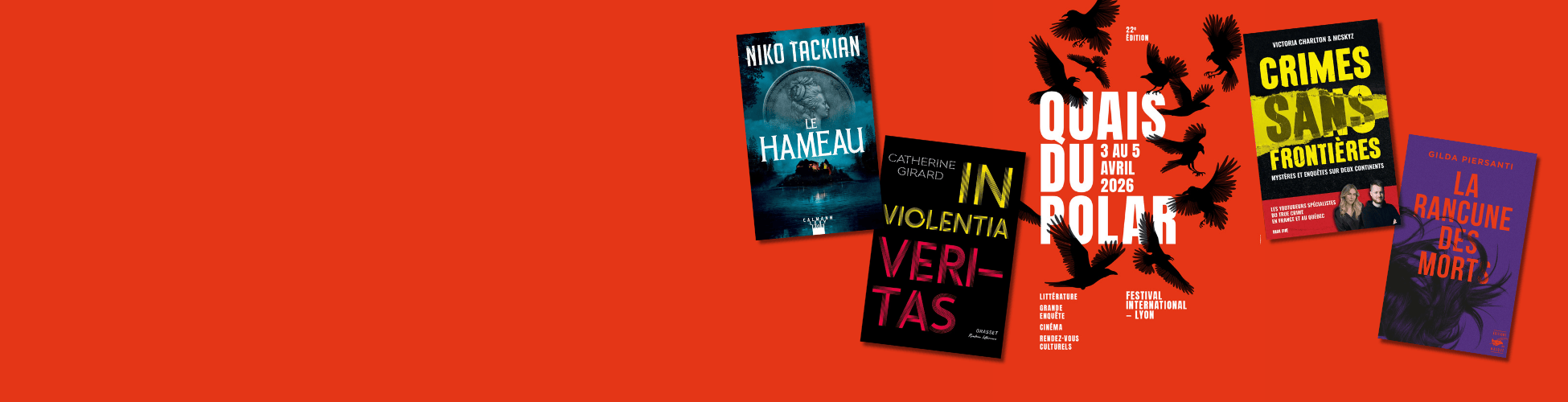 Quais du polar 2026 : 15 livres incontournables d’auteurs présents au Festival