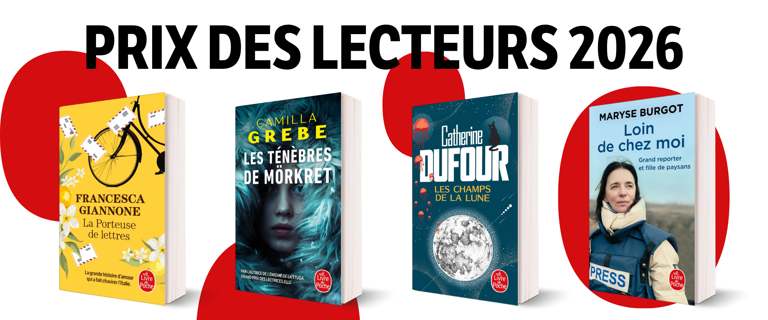 Prix des lecteurs 2026 du Livre de Poche