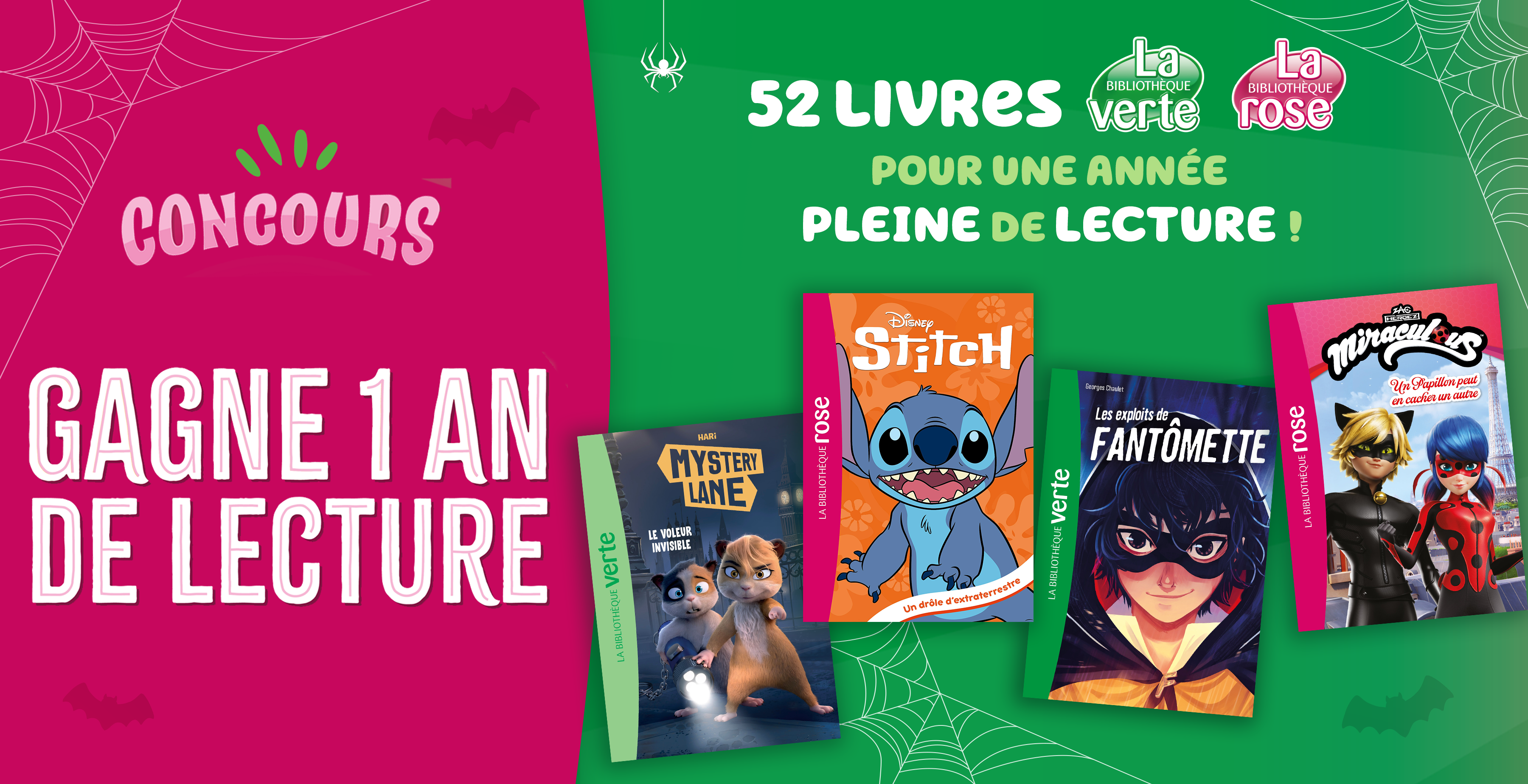 Concours Lis Avec La Bibliothèque Rose Et Verte