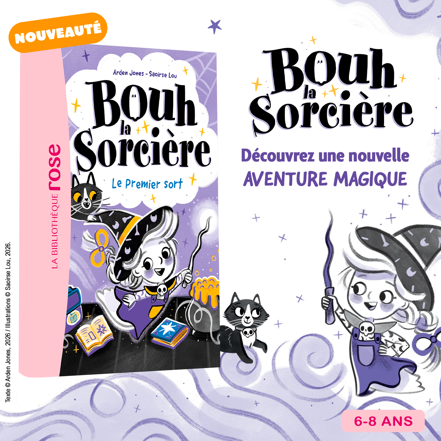 Nouveauté Bouh la Sorcière mobile