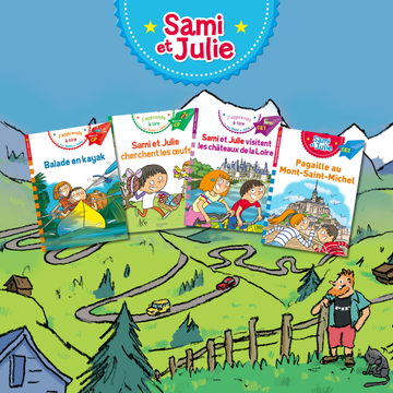 Les premières lectures de printemps de la collection Sami et Julie