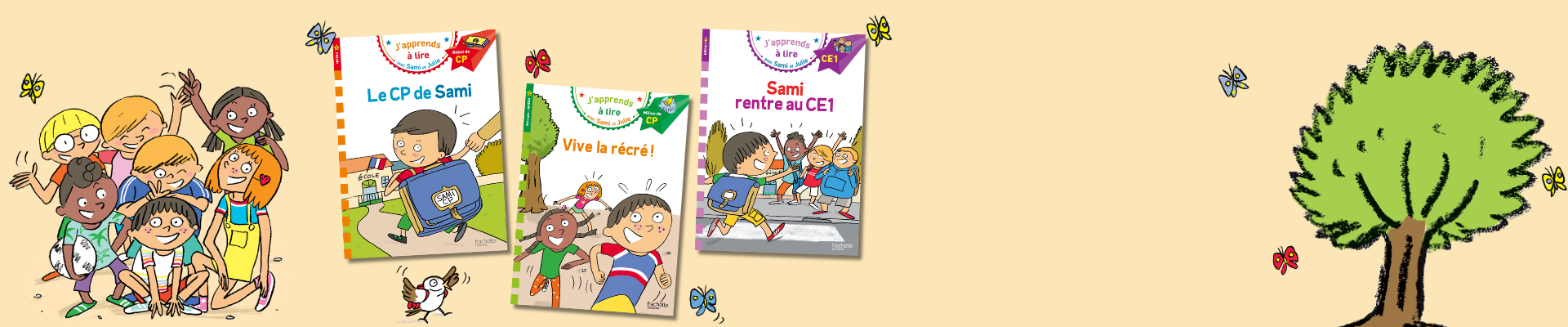 Les premières lectures Sami et Julie