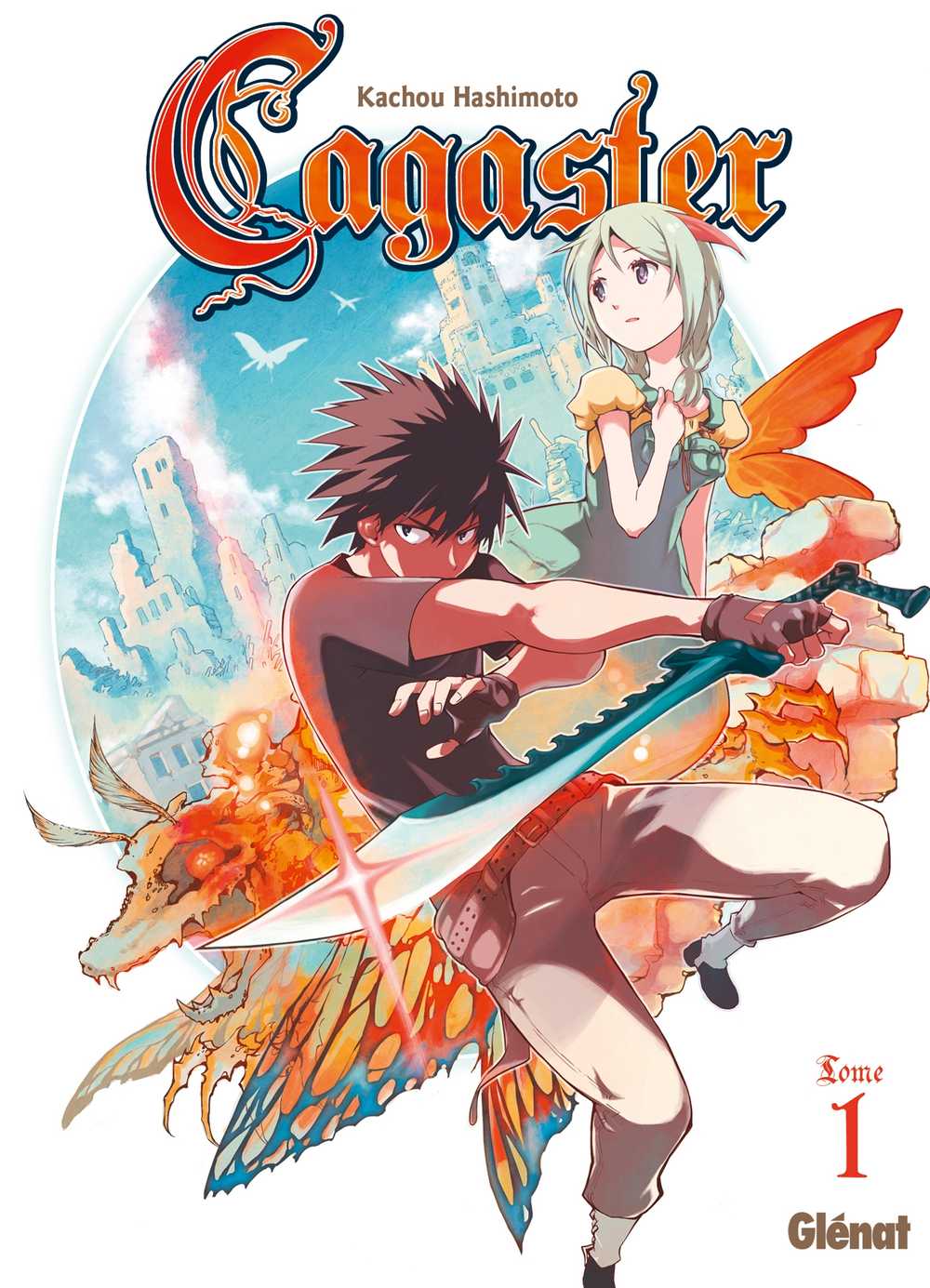 Couverture Cagaster Tome 1 Kachou Hashimoto Glénat