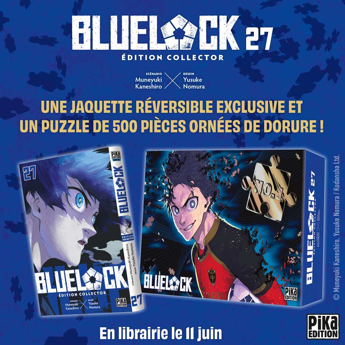 Blue Lock tome 27 collector bonne date