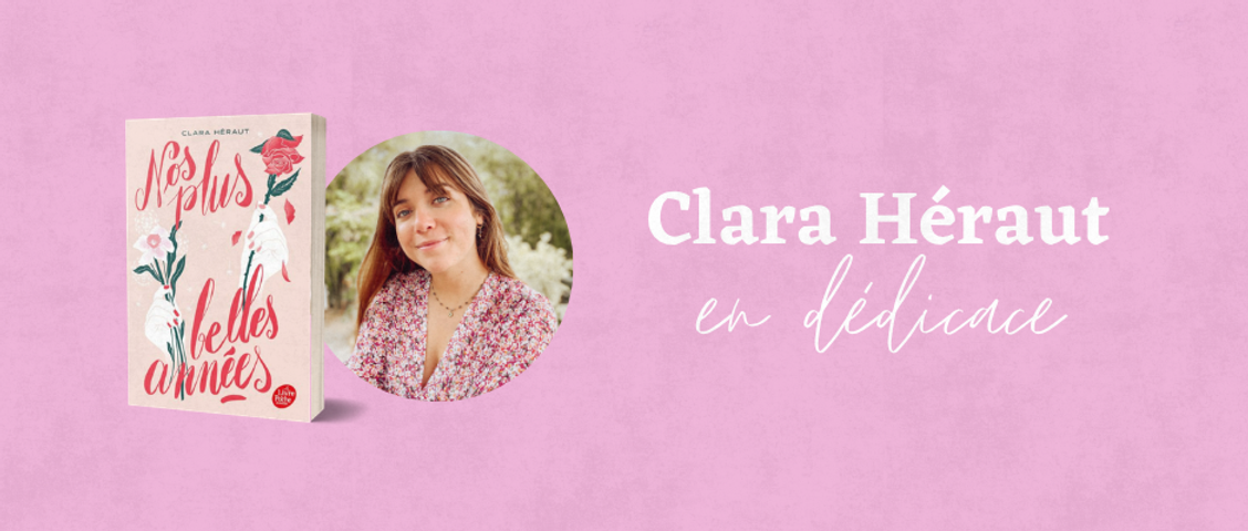 Affiche : Clara HÃ©raut en dÃ©dicace - Biarritz