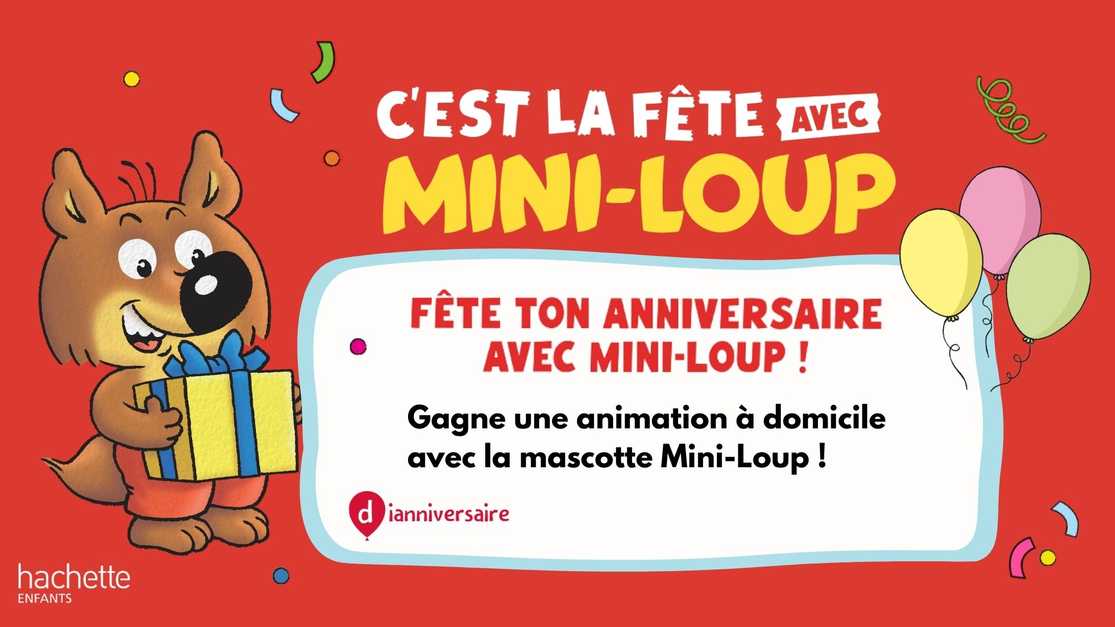 JEU CONCOURS 35 ANS MINI-LOUP