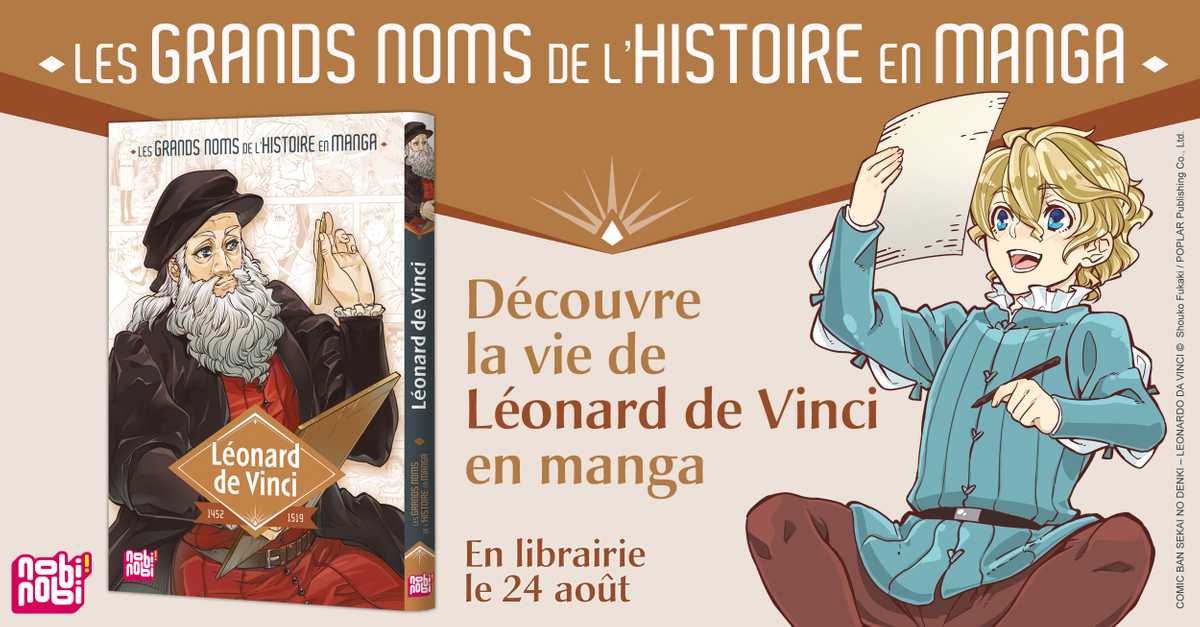 Les Grands Noms De L'histoire En Manga www.nobi-nobi.fr