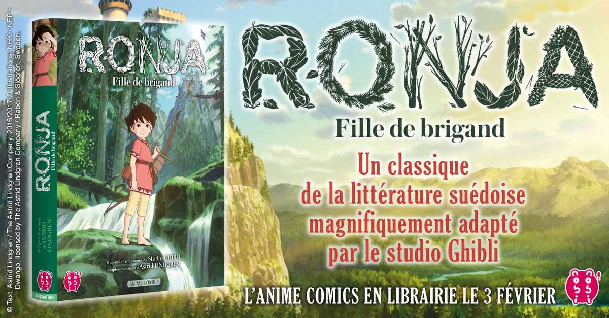 Le 3 février, retrouvez « Ronja, fille de brigand » d’après la série