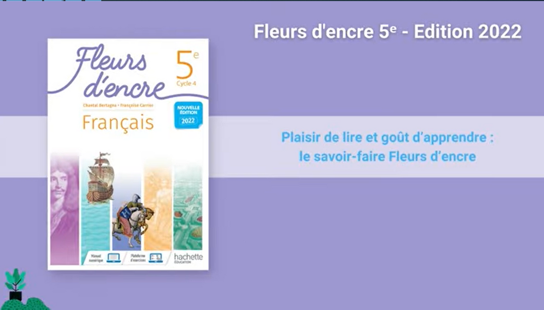 Calameo Fleurs D'encre 5e