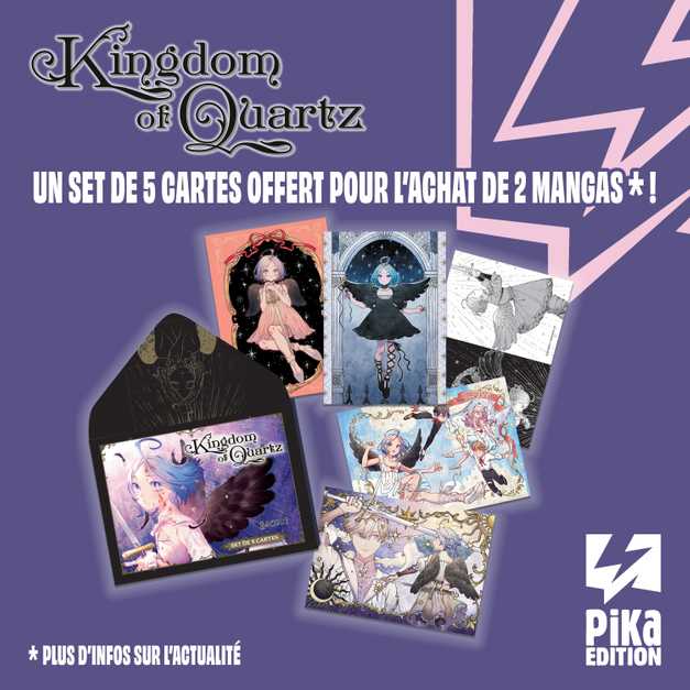 Un set de cartes exclusif pour la sortie du tome