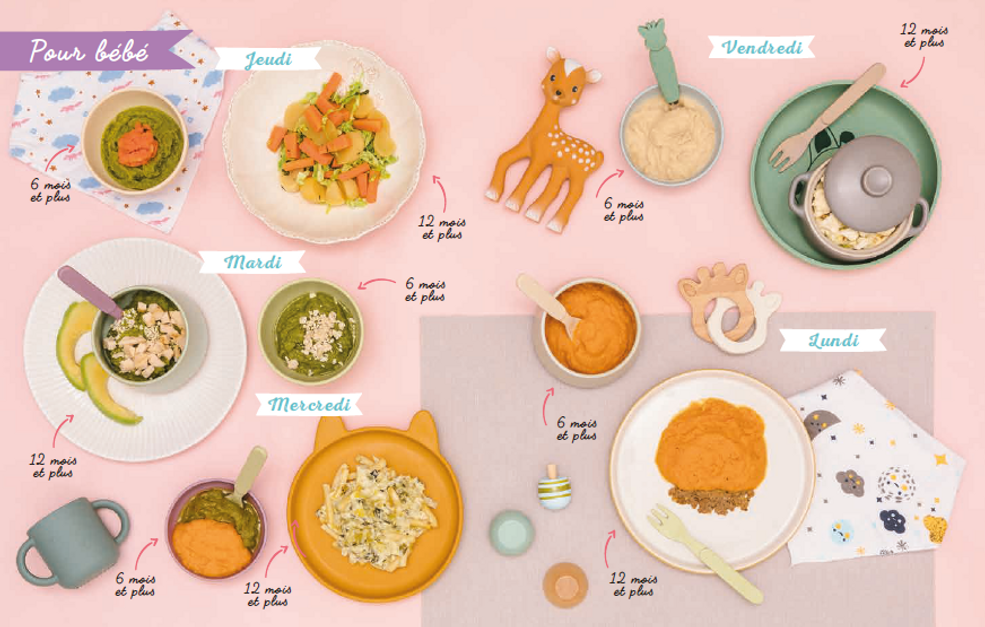 Cuisine Express Pour Bébé Et Toute Ma Famille Une semaine de batch cooking pour bébé et toute ma famille ! | Éditions