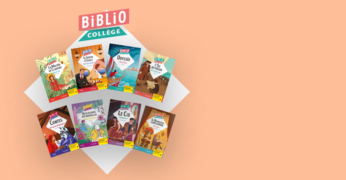 Redécouvrez les classiques Bibliocollège tout en couleurs | Hachette