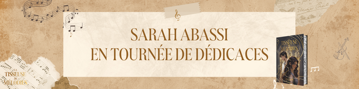Sarah Abassi en tournée de dédicaces ! | Hachette Romans