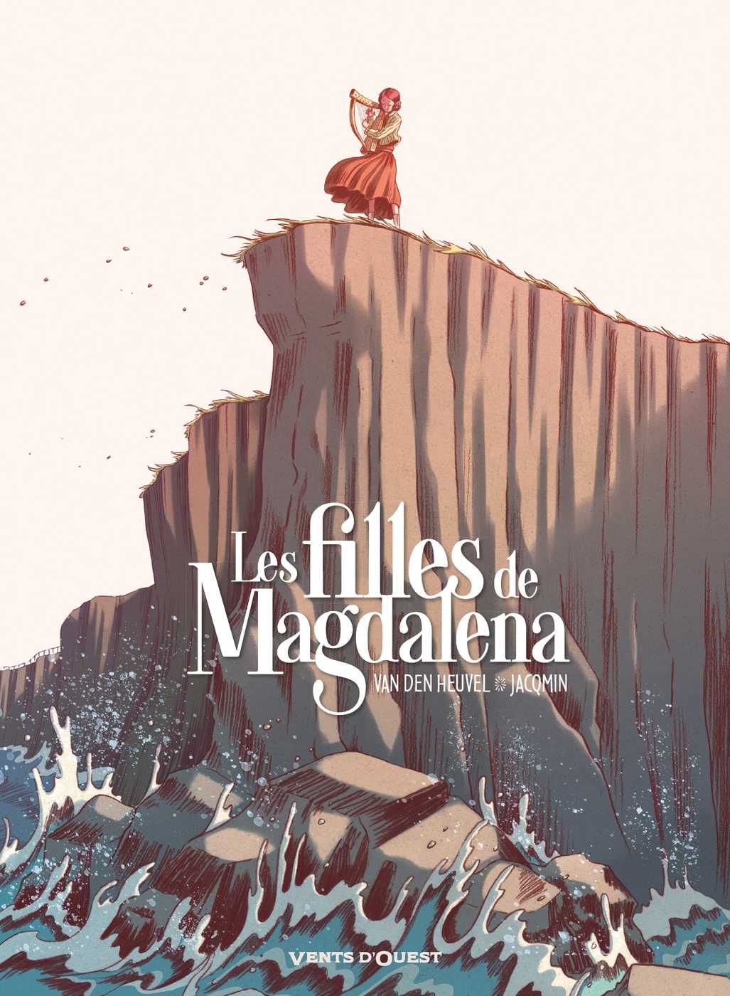 Couverture Les filles de Magdalena Van den Heuvel Jacqmin Vents d'Ouest