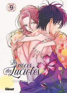Couverture française du tome 9 des Noces des lucioles, édition Glénat