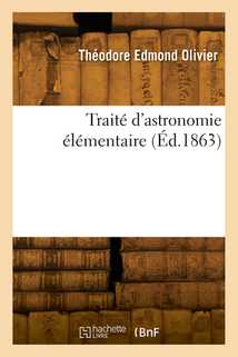 Traité d'astronomie élémentaire