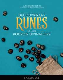 set de 25 runes plus le livre d'interprètation des runes - jeux et dés médiévaux