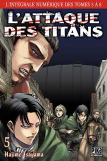 L'Attaque des Titans Coffret T18 à T22 (Poche 2022), de Hajime