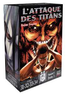 L'Attaque des Titans Coffret T23 à T26 (Poche 2023), de Hajime