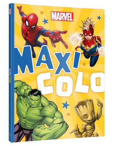 MARVEL - Maxi Colo (Grand format - Broché 2023), de | Hachette.fr
