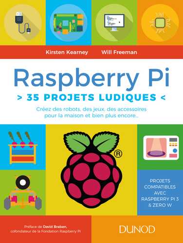 Raspberry Pi : 35 projets ludiques - Créez des robots, des jeux, des ...