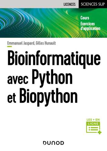 Bioinformatique avec Python et Biopython (Grand format - Broché 2024 ...