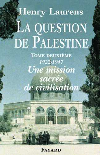 La Question de Palestine, tome 2 (Grand format - Autre 2002), de Henry