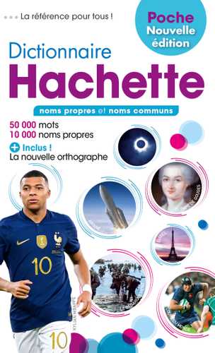 Dictionnaire Hachette POCHE (Poche 2023), de | Hachette