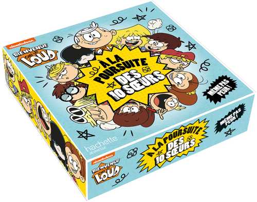 Bienvenue chez les Loud - Boîte de jeu - À la poursuite des 10 soeurs