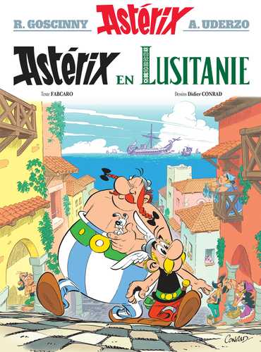 Couverture de Astérix en Lusitanie, n° 41 — Éditions Albert René