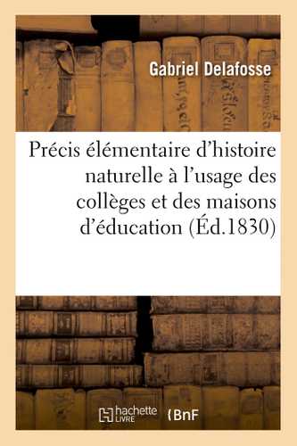 Précis élémentaire d'histoire naturelle à l'usage des collèges et des maisons d'éducation