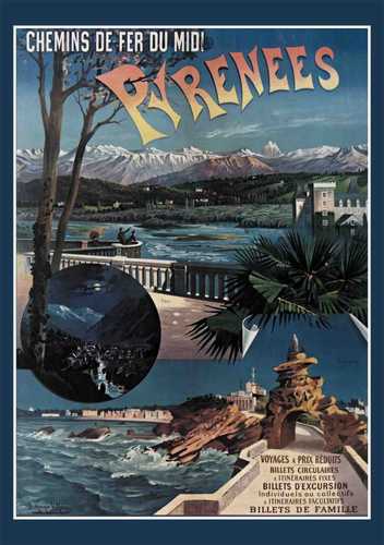 Carnet ligné Route des Pyrénées