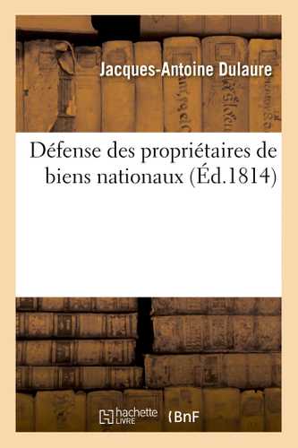 Défense des propriétaires de biens nationaux