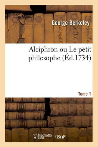 Alciphron ou Le petit philosophe. Tome 1