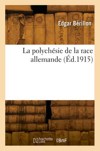 La polychésie de la race allemande