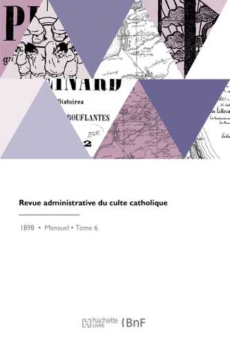 Revue administrative du culte catholique