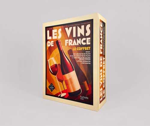 Coffret Les vins de France (Grand format - Relié 2024), de Mathieu
