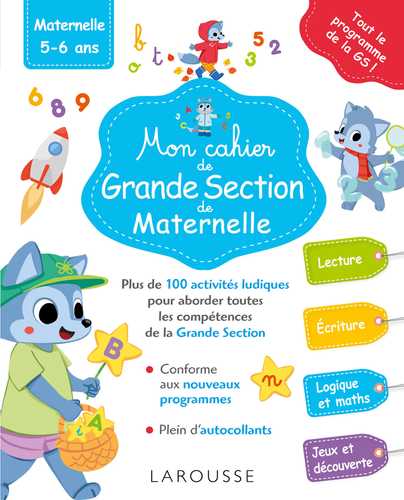 Mon grand cahier de Grande section (Grand format - Broché 2022), de ...